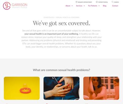 STD Testing at Garrison Women's Health