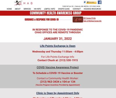 STD Testing at Community Health Awareness Group