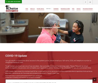 STD Testing at First Choice Urgent Care