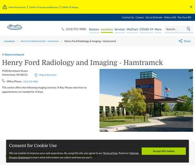 STD Testing at Henry Ford Radiology and Imaging - Hamtramck