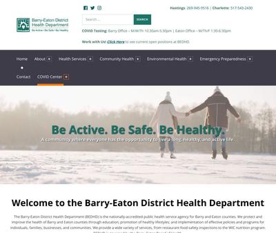 STD Testing at Barry Eaton District Health Department Barry