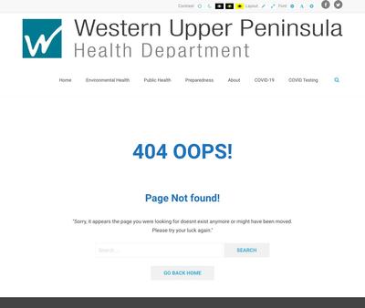STD Testing at Western Upper Peninsula Health Department