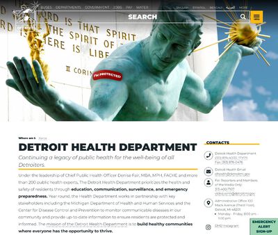 STD Testing at Detroit Health Department