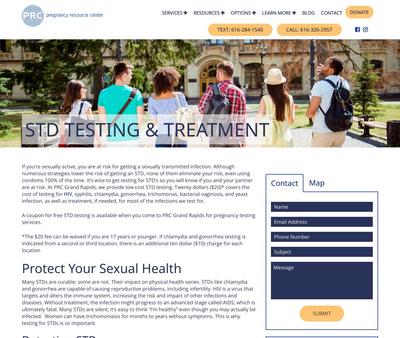 STD Testing at PRC-Medical Services