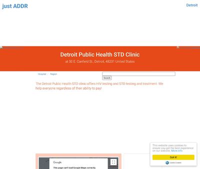STD Testing at Detroit Public Health STD Clinic