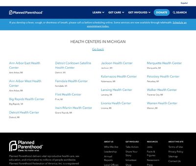 STD Testing at Planned Parenthood of Michigan:Saginaw Health Center of Saginaw, MI