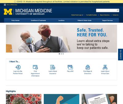 STD Testing at Michigan Medicine University Of Michigan