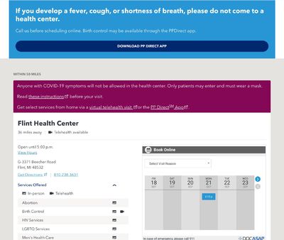 STD Testing at Planned Parenthood, Saginaw Health Center Of Saginaw, MI