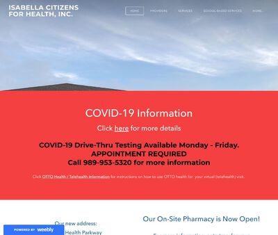 STD Testing at Isabella Citizens for Health