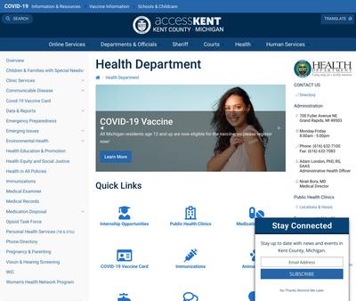 STD Testing at Kent County Health Department