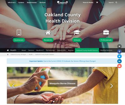 STD Testing at Oakland County Health Division South Oakland