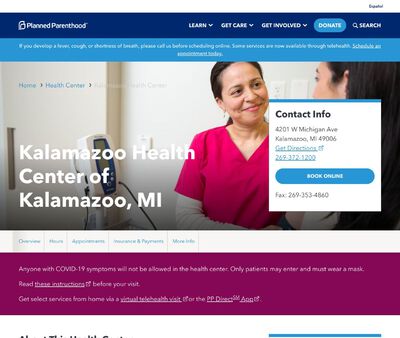 STD Testing at Planned Parenthood Mid and South Michigan Kalamazoo Health Center