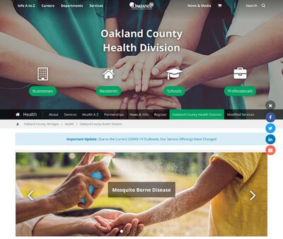 STD Testing at Oakland County Health Division (South Oakland Health Center)