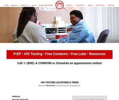 STD Testing at Matrix MAC Health