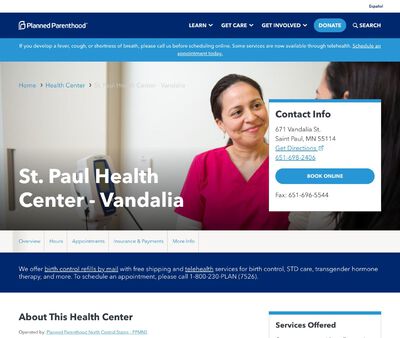 STD Testing at Planned Parenthood - St. Paul Health Center - Vandalia