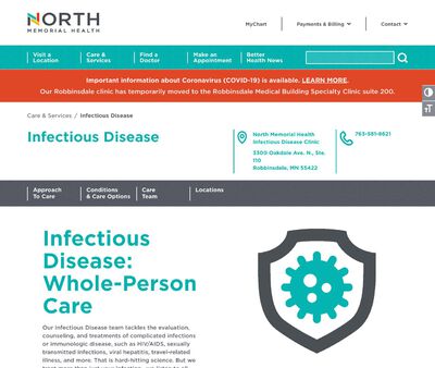 STD Testing at North Memorial Health Infectious Disease Clinic