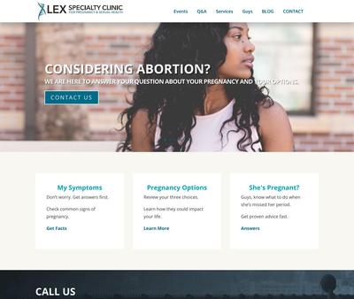 STD Testing at Lex Specialty Clinic for Pregnancy & Sexual Health