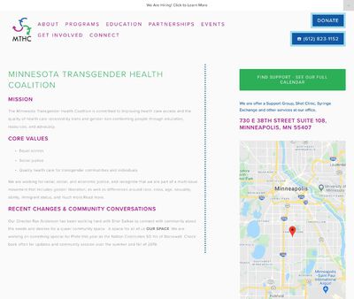 STD Testing at Minnesota Transgender Health Coalition