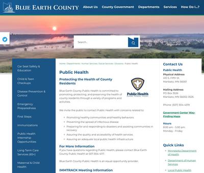 STD Testing at Blue Earth County Public Health