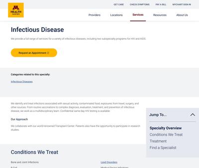 STD Testing at M Health Fairview