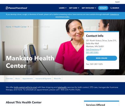 STD Testing at Planned Parenthood – Mankato Clinic