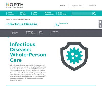 STD Testing at North Memorial Health Infectious Disease Clinic