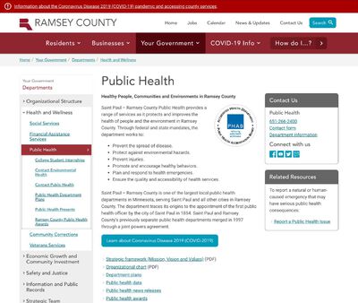 STD Testing at Ramsey County Public Health Clinic