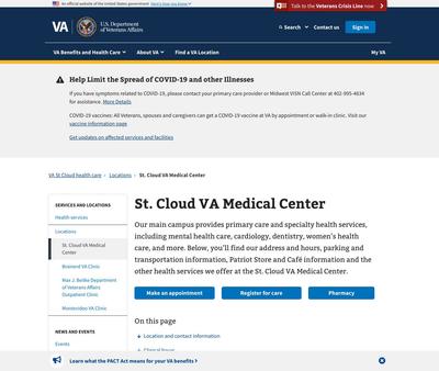 STD Testing at St. Cloud VA Health Care System