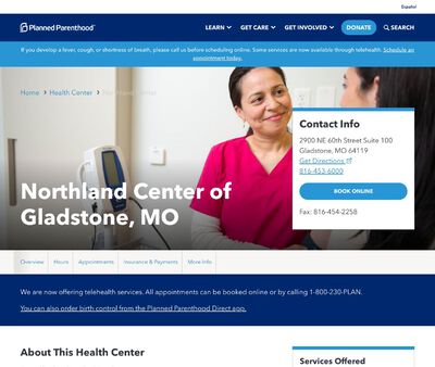 STD Testing at Planned Parenthood - Northland Health Center