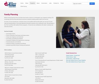 STD Testing at Necac Family Planning Center