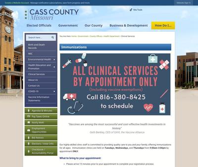 STD Testing at Cass County Health Department