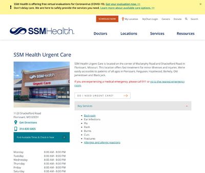 STD Testing at SSM Health Urgent Care