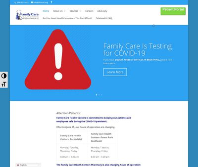 STD Testing at Family Care Health Centers