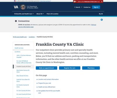 STD Testing at Franklin County VA Clinic