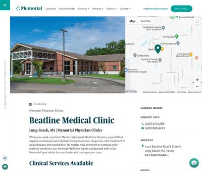 STD Testing at Memorial Physician Clinics Beatline Medical Clinic