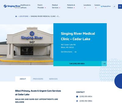 STD Testing at Singing River Medical Clinic-Cedar Lake