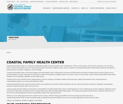 STD Testing at Coastal Family Health Center - Moss Point Clinic