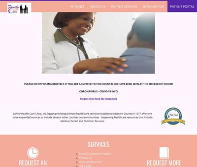 STD Testing at Family Health Care Clinic (Pearl Clinic)