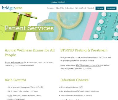 STD Testing at Bridgercare