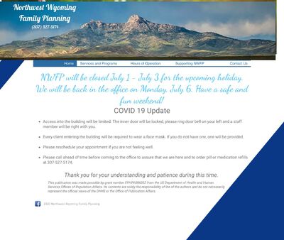 STD Testing at Northwest Wyoming Family Planning (Cody Clinic)