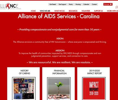 STD Testing at Alliance Of Aids Services Carolina