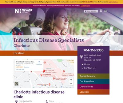 STD Testing at Novant Health (Infectious Disease Specialists)