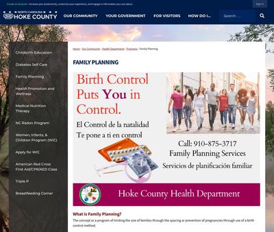 STD Testing at Hoke County Health Department