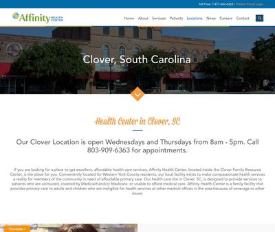STD Testing at Affinity Health Center - Clover Satellite Site