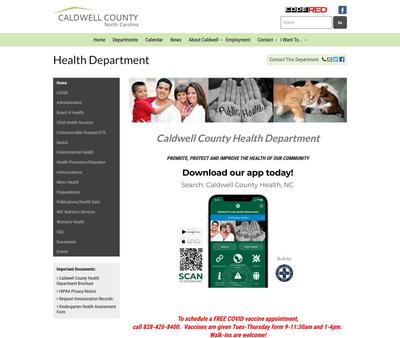 STD Testing at Caldwell County Health Department