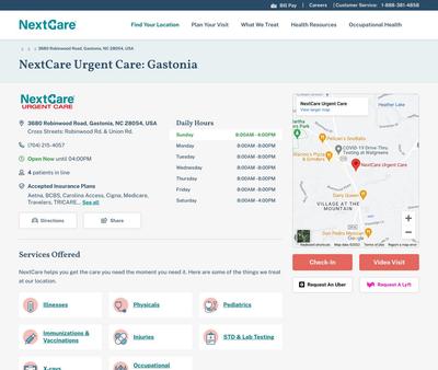 STD Testing at Next Care Urgent Care