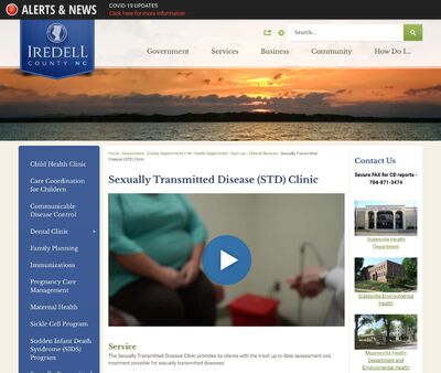 STD Testing at Iredell County Health Department, Mooresville Clinic