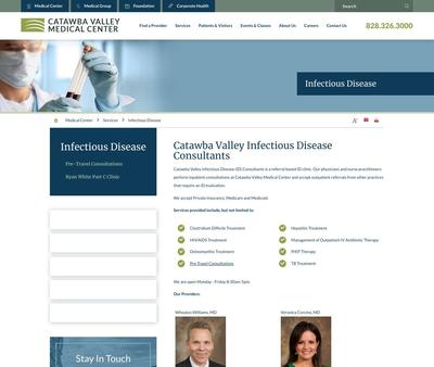 STD Testing at Catawba Valley Infectious Disease Consultants