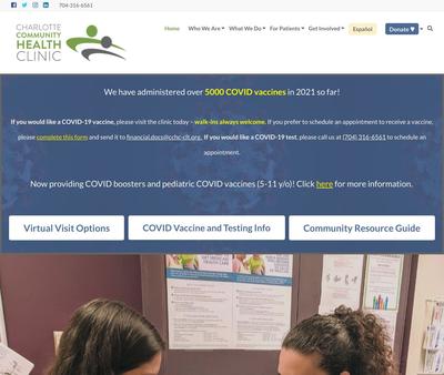 STD Testing at Charlotte Community Health Clinic