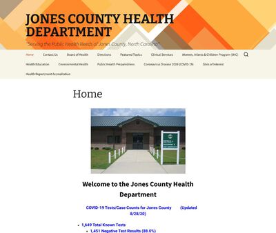 STD Testing at Jones County Health Department
